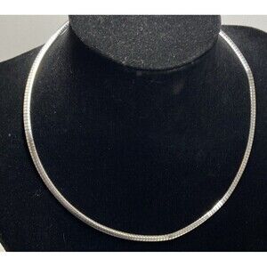 Pure 100 By Danecraft Gold Over 10.0% Silver Chain Necklace Made In Italy